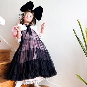 Kids Doll Costume Handcrafted Upcycled Vintage